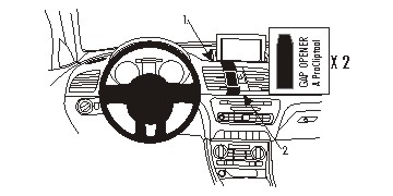 Brodit ProClip, Audi Q3 12-18 12-18