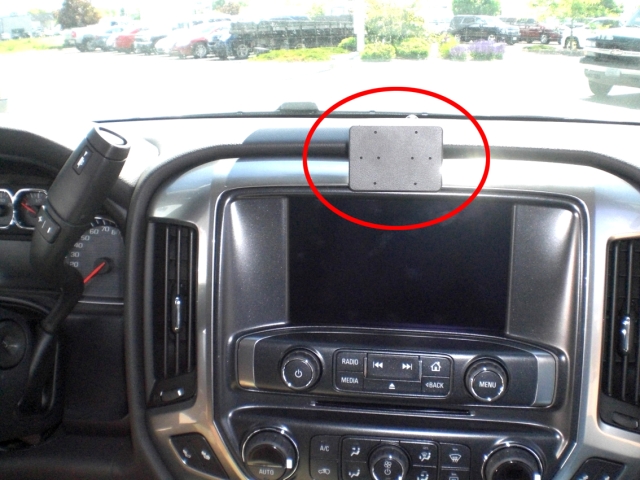 Brodit ProClip, GMC Sierra 2500/3500 Series 14-19