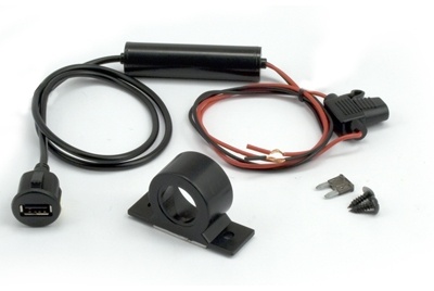 iSimple Panelmonterad 12V USB kontakt för laddning