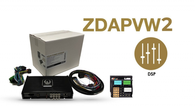 Phoenix Gold ZDAPVW2, Slutsteg med DSP uppgradering till VW/Seat 2000-2016 