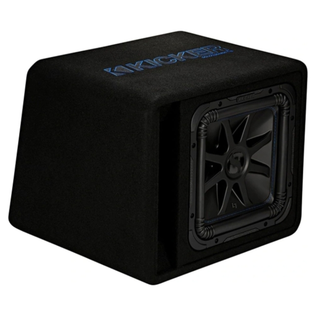 Kicker Solo-Baric VL7S122, portad 12 tums baslåda, 2 ohm
