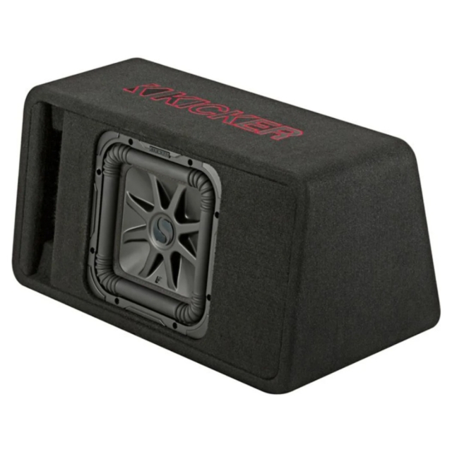 Kicker Solo-Baric VL7R102, portad 10 tums baslåda, 2 ohm