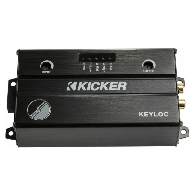 Kicker KEYLOC, hög- till lågnivåomvandlare