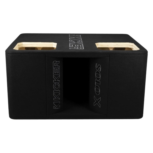 Kicker SoloX DUL7X12, tom portad 2x12 tums baslåda för SoloX L7X
