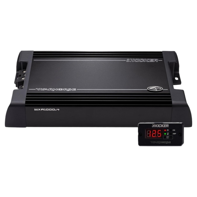 Kicker Warhorse WXA1000.4, 4-kanaligt slutsteg