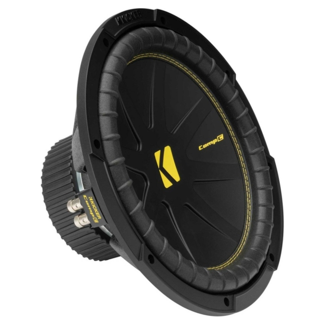 Kicker CompC CWCD124, 12 tums baselement, 2x4 ohm