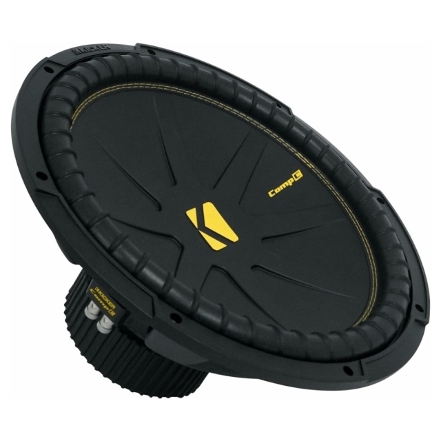 Kicker CompC CWCD154, 15 tums baselement, 2x4 ohm
