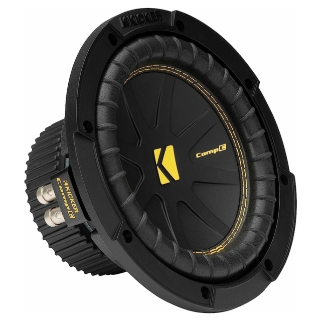 Kicker CompC CWCD84, 8 tums baselement, 2x4 ohm