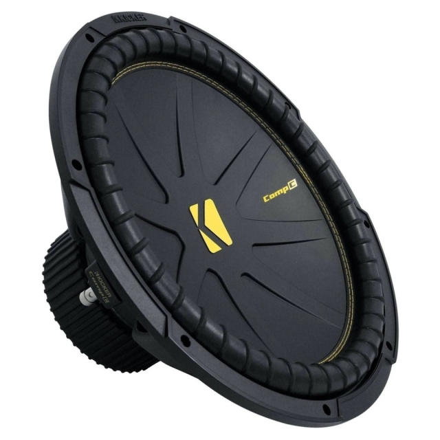 Kicker CompC CWCS154, 15 tums baselement, 4 ohm