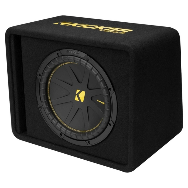 Kicker CompC VCWC122, portad 12 tums baslåda, 2 ohm