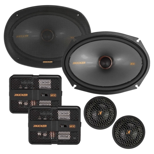 Kicker KSS6904, 6x9 tums kitsystem, par