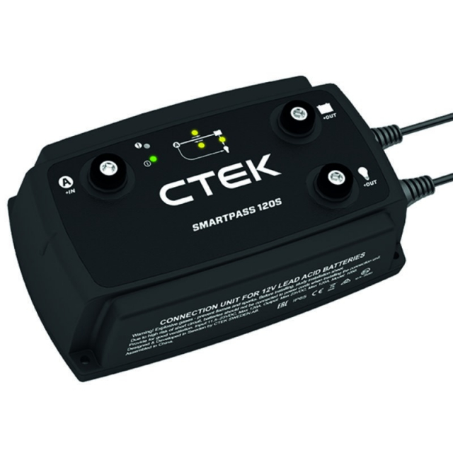 CTEK Smartpass 120S, avancerad strömfördelare