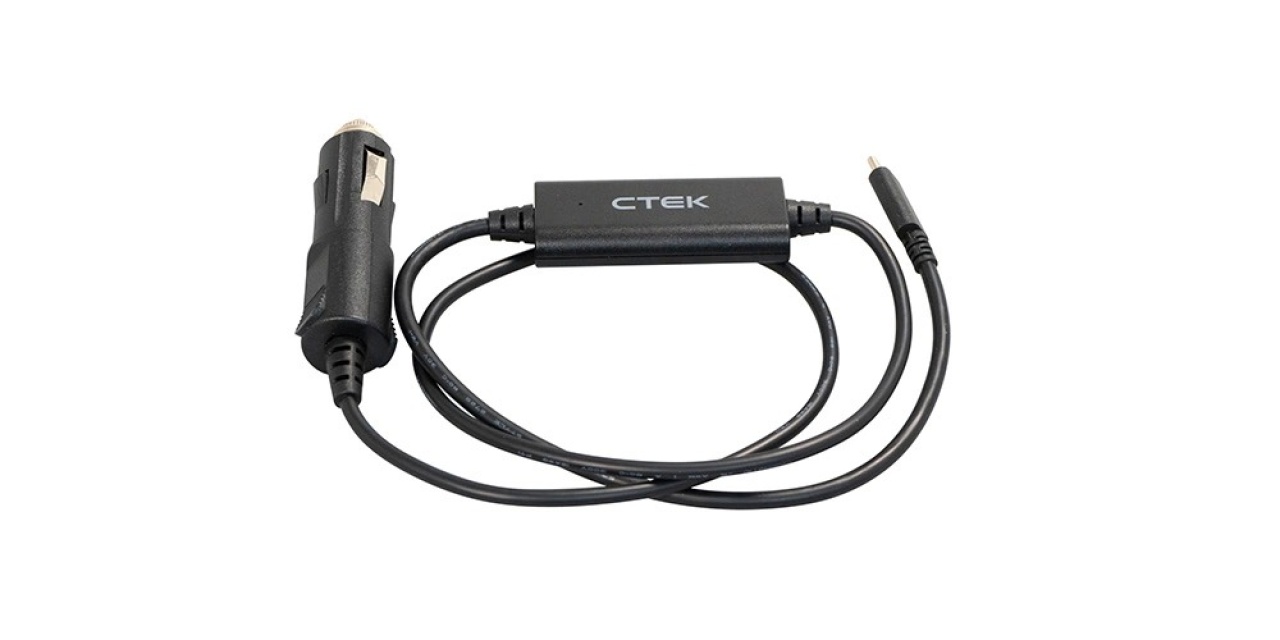 CTEK USB-C Charge Cable 12V Plug för CS FREE