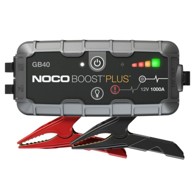 NOCO Boost Plus GB40, 12V startbooster på 1000A