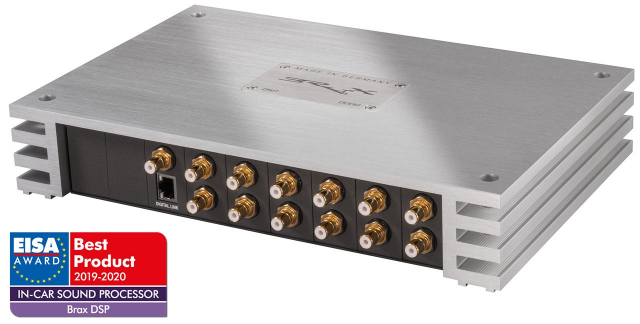 BRAX DSP - Silver Edition, kraftfull modulär 12-kanalig ljudprocessor