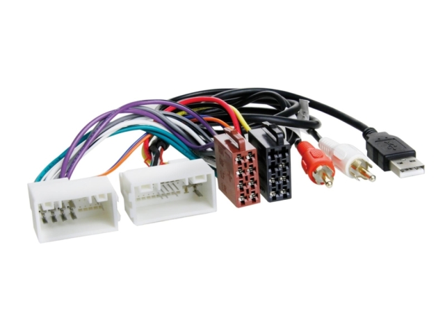 ISO-kablage Hyundai/Kia 24Pin/18Pin USB/AUX