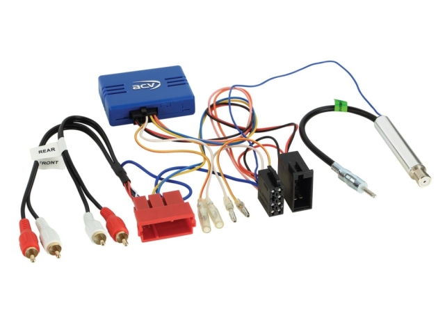 CAN-Bus Adapter Audi ISO>ISO/antenna ISO>DIN