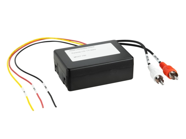 Aktiv system-adapter Porsche PCM4.0 MOST>RCA