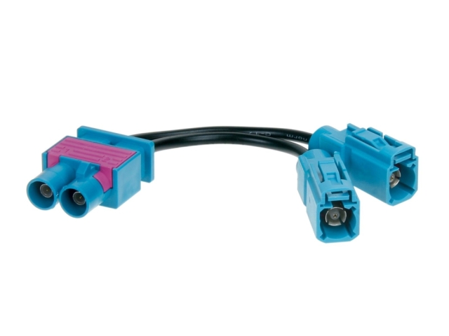Antennaadapter Fakra dubbel till Fakra 2x