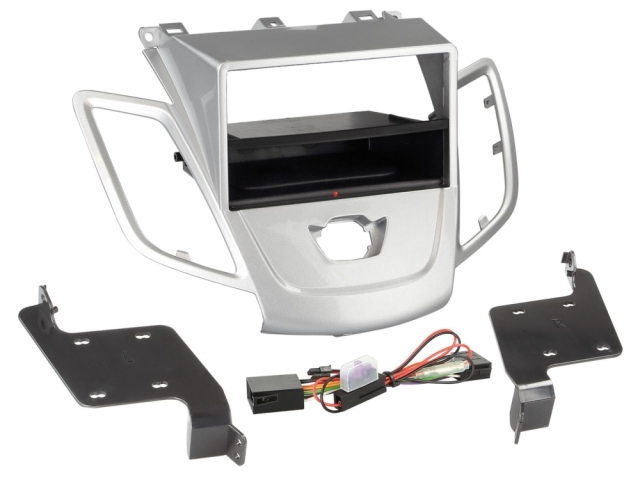 ACV Monteringsram 2-DIN Ford Fiesta, silver
