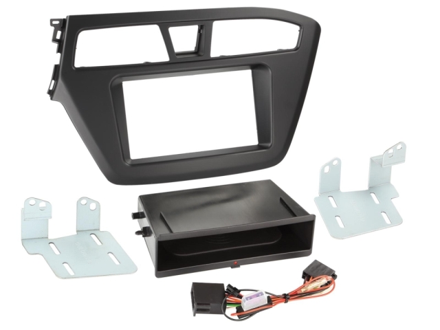 Monteringsram 2-DIN Hyundai i20, svart