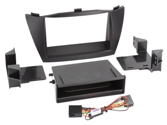 2-DIN Monteringsram INBAY Hyundai IX35, svart
