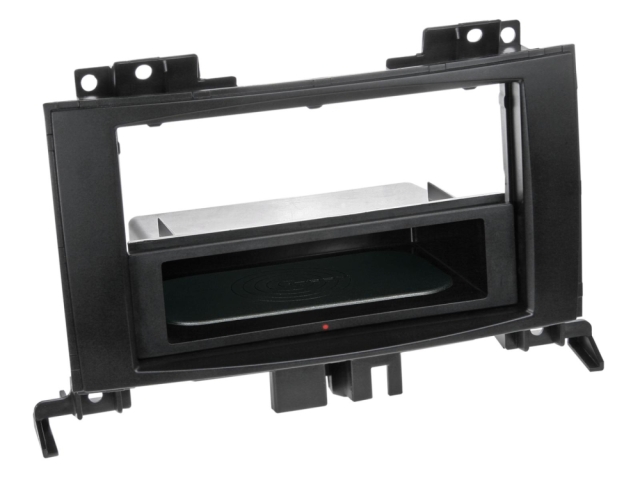 Monteringsram 1-DIN INBAY Mercedes/VW, svart
