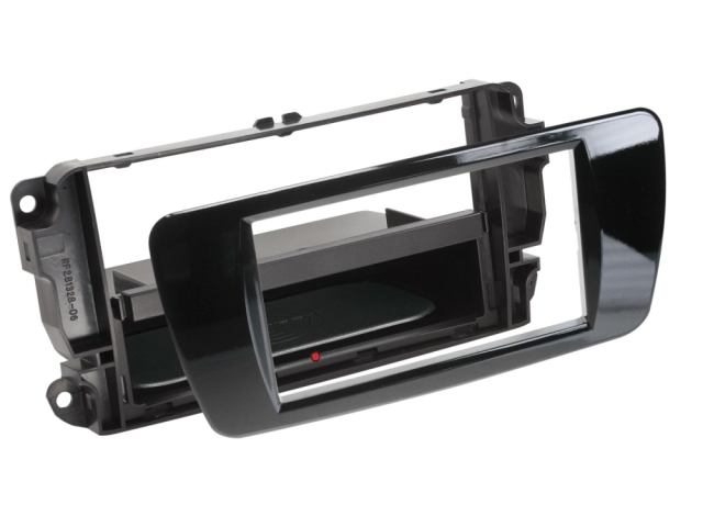 Monteringsram 1/2-DIN INBAY® Seat Ibiza, piano black