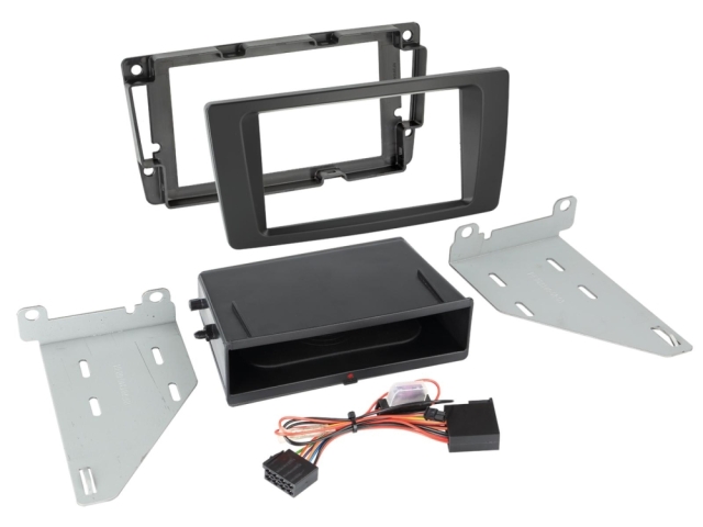 ACV Monteringsram 2-DIN Skoda Octavia/Yeti, svart