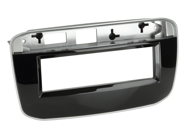 Monteringsram 1-DIN Fiat Punto/EVO, piano black