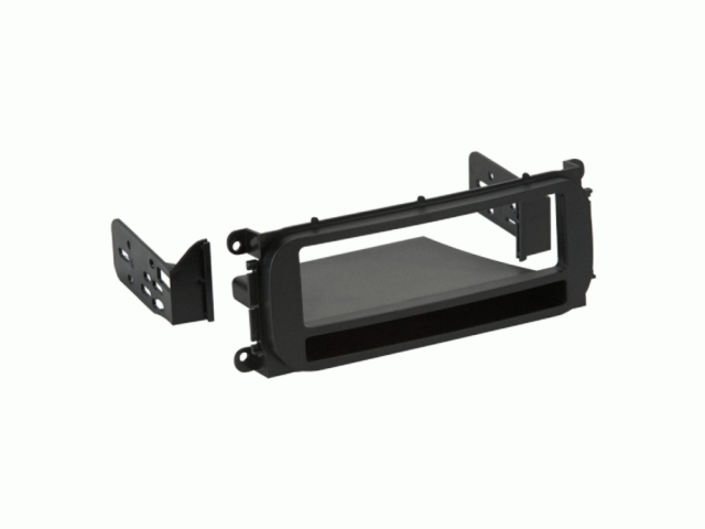 Monteringsram 1-DIN med prylfack Chrysler/Dodge/Jeep/Plymouth