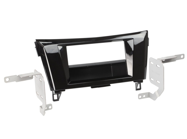 ACV Monteringsram 2-DIN med prylfack, Nissan Qashqai/X-Trail