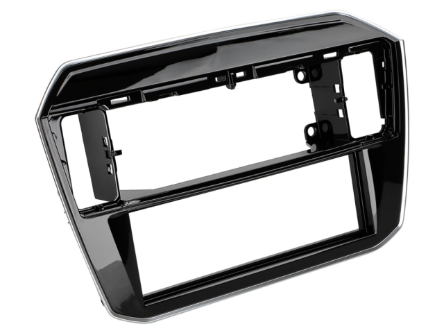 Monteringsram 1-DIN Seat/Skoda/VW, piano black