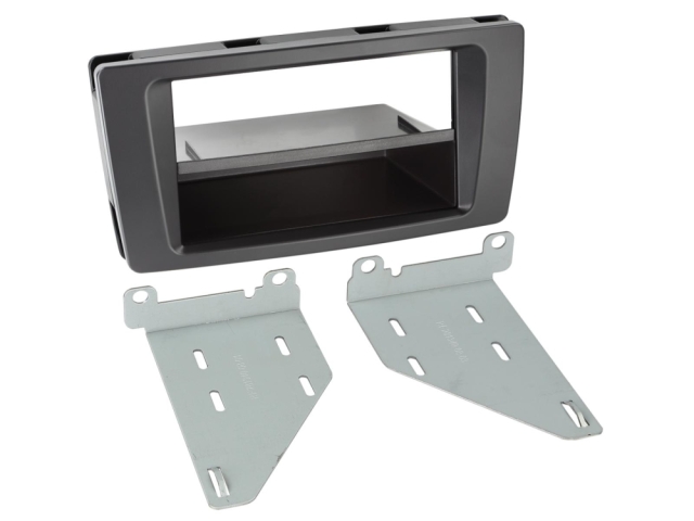 Monteringsram 2-DIN med prylfack, Skoda Octavia/Yeti