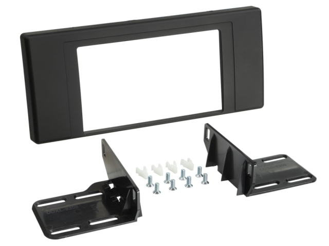 Monteringsram 2-DIN BMW X5 E53, svart
