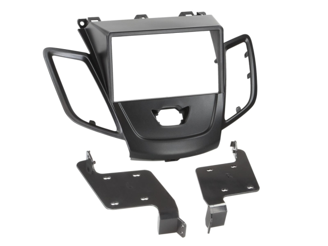 Monteringsram 2-DIN Ford Fiesta, svart
