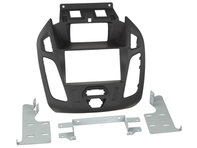 Monteringsram 2-DIN Ford Transit Connect, svart