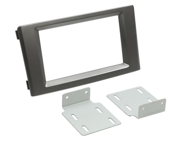 Monteringsram 2-DIN Iveco Daily, mörkgrå
