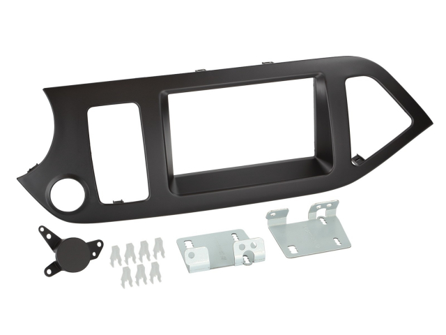 Monteringsram 2-DIN Kia Picanto 2011-2016