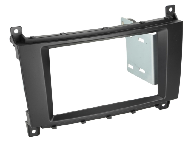 Monteringsram 2-DIN Mercedes C-klass