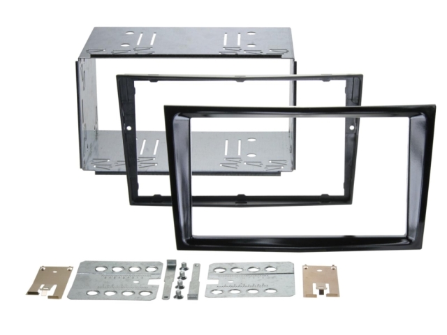 ACV Monteringsram 2-DIN Opel, piano-black