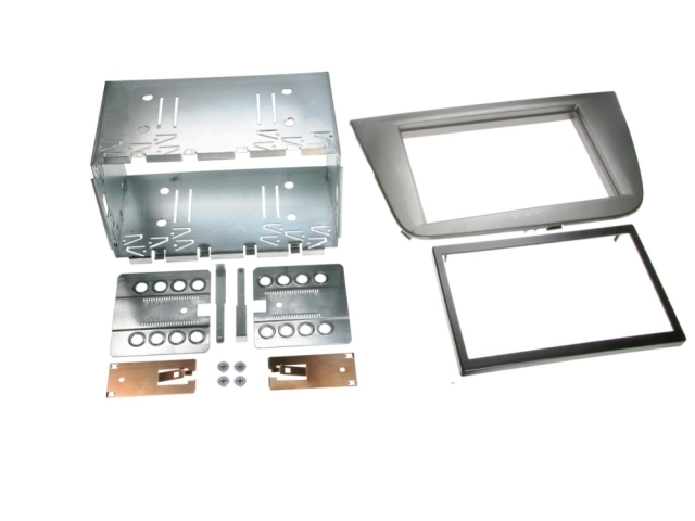 Monteringsram 2-DIN Seat Toledo/Altea, antracit