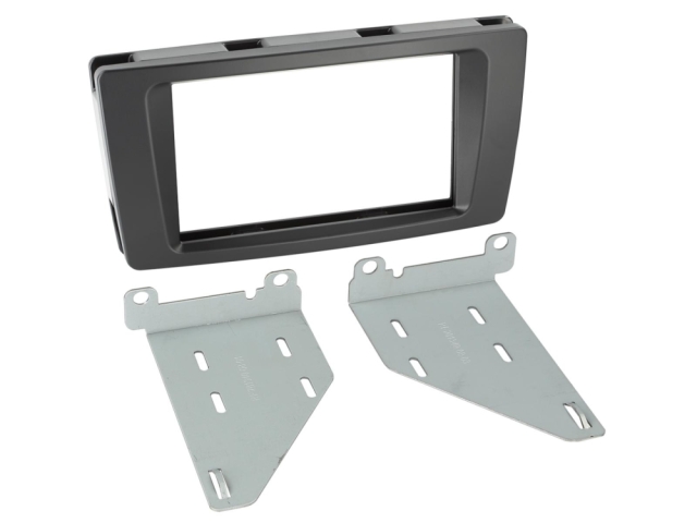 Monteringsram 2-DIN Skoda Octavia/Yeti, svart