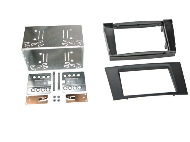 Monteringsram 2-DIN Mercedes CLS/E-klass