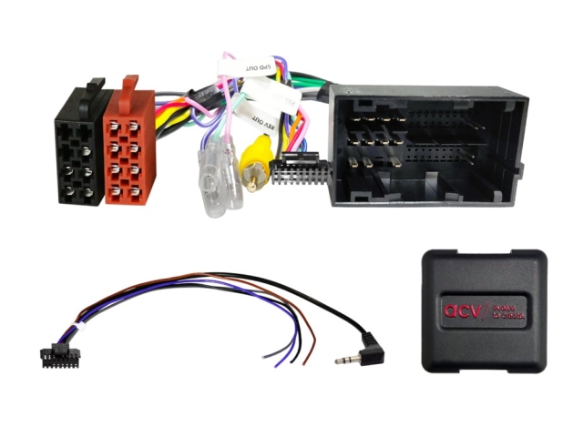 Rattstyrningskablage Fiat/Citroen/Opel/Peugeot 52-pin