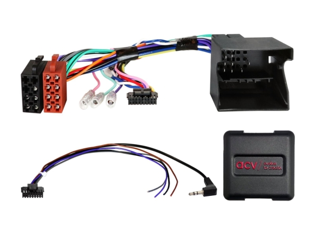 Rattstyrningskablage Opel/Renault, 40-pin Quadlock