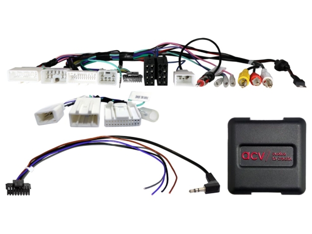 Rattstyrningskablage Toyota 28-pin USB/antenna/kamera