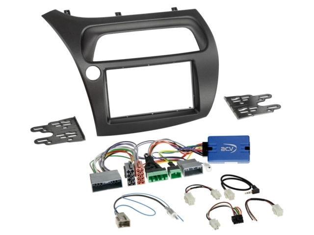 Monteringsram 2-DIN Honda Civic