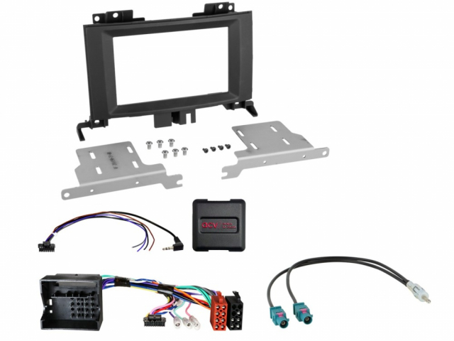 Installationskit till Mercedes Sprinter/VW Crafter, 2-DIN