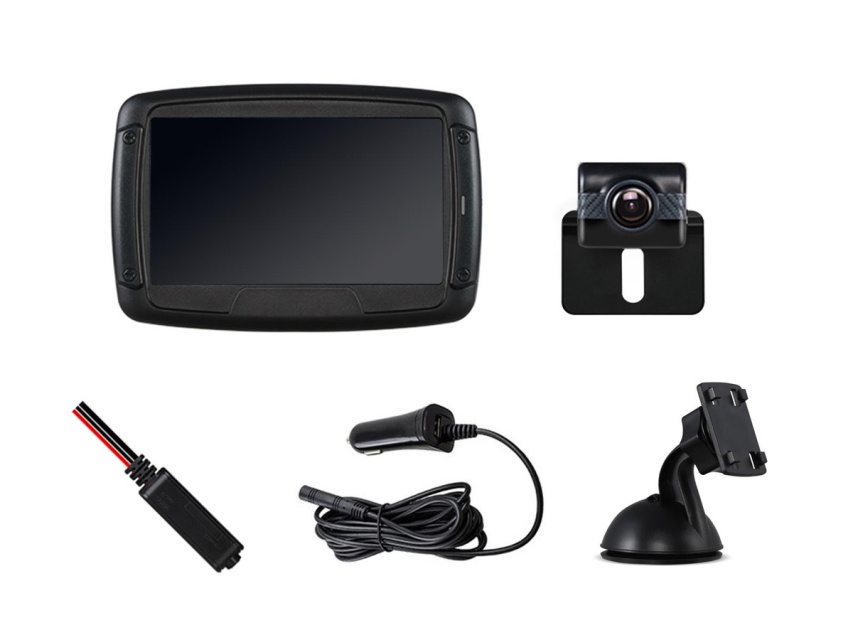 Universal trådlös backkamera med färg monitor | Night-Vision-teknik | IP68